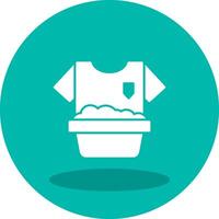 Washing Clothes Vector Icon