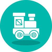 Baby Train Vector Icon