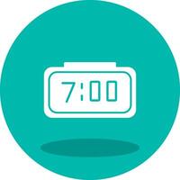 Digital Clock Vector Icon