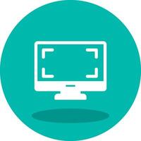 Monitor Vector Icon