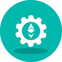 Ethereum Setting Vector Icon