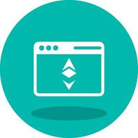 Ethereum Browser Vector Icon
