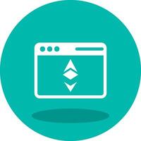 Ethereum Browser Vector Icon