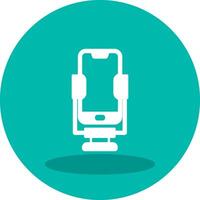 Smartphone Stand Vector Icon