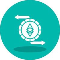 Ethereum Exchange Vector Icon