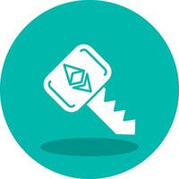 Ethereum Key Vector Icon