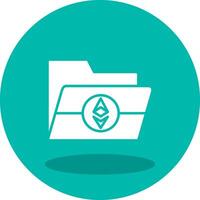 Ethereum Folder Vector Icon