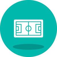 Football Pitch Vector Icon