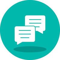 Construction Conversation Vector Icon