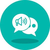 Marketing Conversation Vector Icon