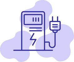 Electric Charge Vector Icon