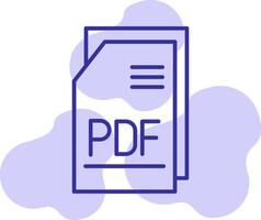 Pdf File Vector Icon