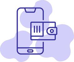 Mobile Wallet Vector Icon