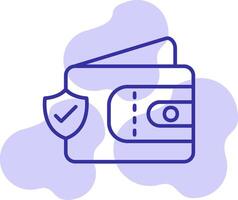 Wallet Secure Vector Icon