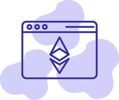 Ethereum Browser Vector Icon