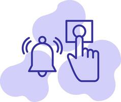 Emergency Alarm Button Vector Icon