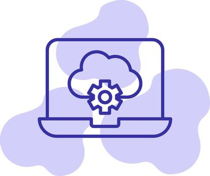 Cloud Computing Vector Icon