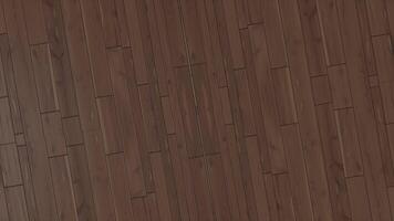 Abstract animation of wooden surface. Closeup of wooden surface of bottom of cubic shape video