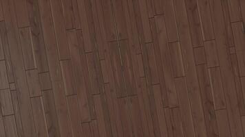 Abstract animation of wooden surface. Closeup of wooden surface of bottom of cubic shape video