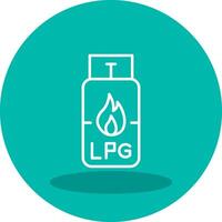 Gas Cylinder Vector Icon