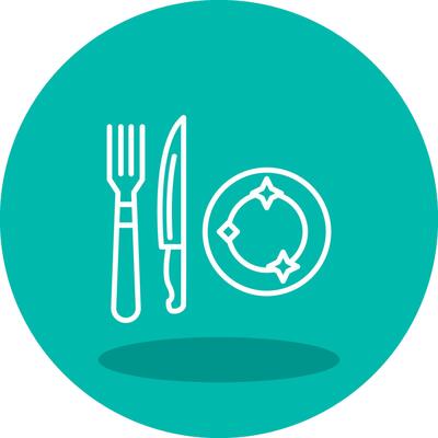 Dinning Vector Icon