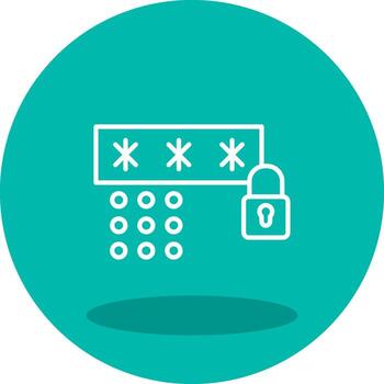 Passcode Vector Icon