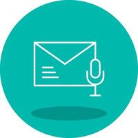 Voice Mail Vector Icon