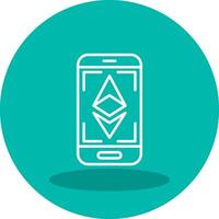 Ethereum Scan Vector Icon