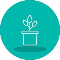 Plant Pot Vector Icon