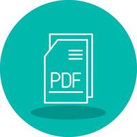 pdf archivo vector icono