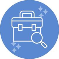 Jobs Search Vector Icon