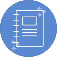 Notepad Vector Icon