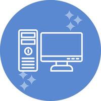 Computer Vector Icon