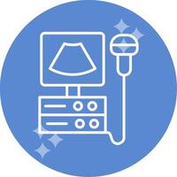 Ultrasound Machine Vector Icon