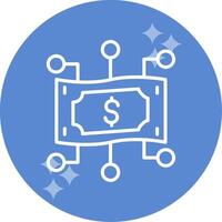 Digital Money Vector Icon