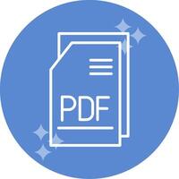 Pdf File Vector Icon