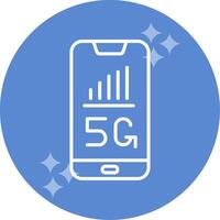 5G Smartphone Vector Icon