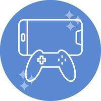 Joystick and Mobile Vector Icon