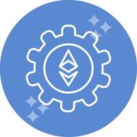 Ethereum Setting Vector Icon