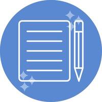 Note Pad Vector Icon