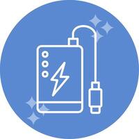 Power Bank Vector Icon