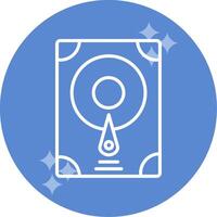 Hard Disk Vector Icon