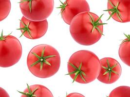Tomatoes. Seamless Pattern photo