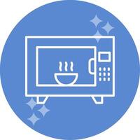 Microwave Oven Vector Icon