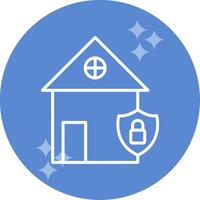 Home Security Vector Icon