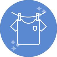 Washing Clothes Vector Icon