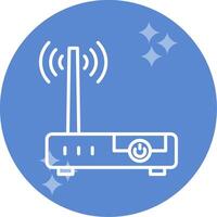 Router Device Vector Icon