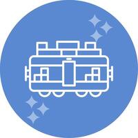 Train Cargo Vector Icon