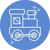 Baby Train Vector Icon