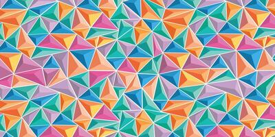 Triangular pattern shapes vector illustration for background design.